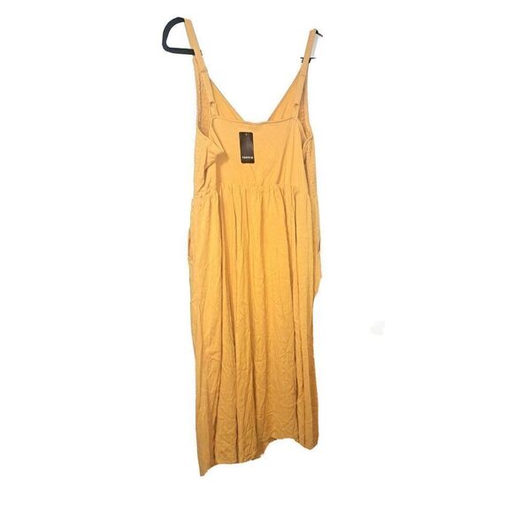 Torrid Dress Womens Yellow Maxi Dress Vacation Beach Summer Plus Size 2X - Picture 3 of 11